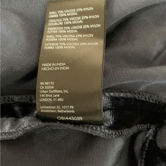 GORGEOUS Anthropologie The Somerset Maxi Dress: Velvet Edition Navy Blue M - Picture 8 of 14